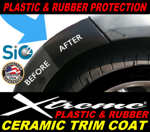 Xtreme (1 YEAR) Plastic & Rubber Ceramic TRIM Coat 4oz/119ml – Xtreme Nano