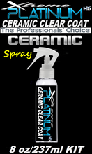 Load image into Gallery viewer, PLATINUM 9h (3 YEAR) Nano Ceramic Clear Coat &#39;SPRAY&#39; 8oz/237ml
