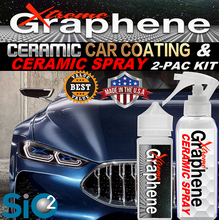 Load image into Gallery viewer, Xtreme GRAPHENE (3 YEAR) 1oz Ceramic Clear Coat &amp; 4oz Xtreme Ceramic Spray Booster 2-Pack Value Kit
