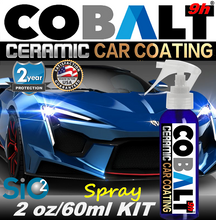 Load image into Gallery viewer, COBALT 9h (2 YEAR) Nano Ceramic Clear Coat &#39;SPRAY&#39; 2oz/60ml
