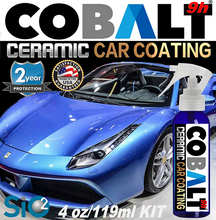 Load image into Gallery viewer, COBALT 9h (2 YEAR) Nano Ceramic Clear Coat &#39;SPRAY&#39; 4oz/119ml
