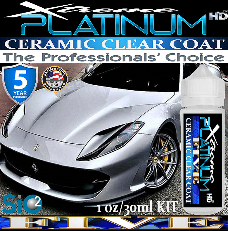 Xtreme PLATINUM 'FIVE' Ceramic Clear Coat – Xtreme Nano