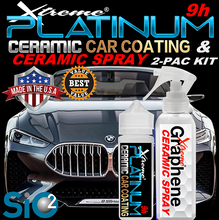 Load image into Gallery viewer, Xtreme Platinum Nano (4 YEAR) 1oz Ceramic Clear Coat &amp; 4oz Xtreme Ceramic Spray Booster 2-Pack Value Kit
