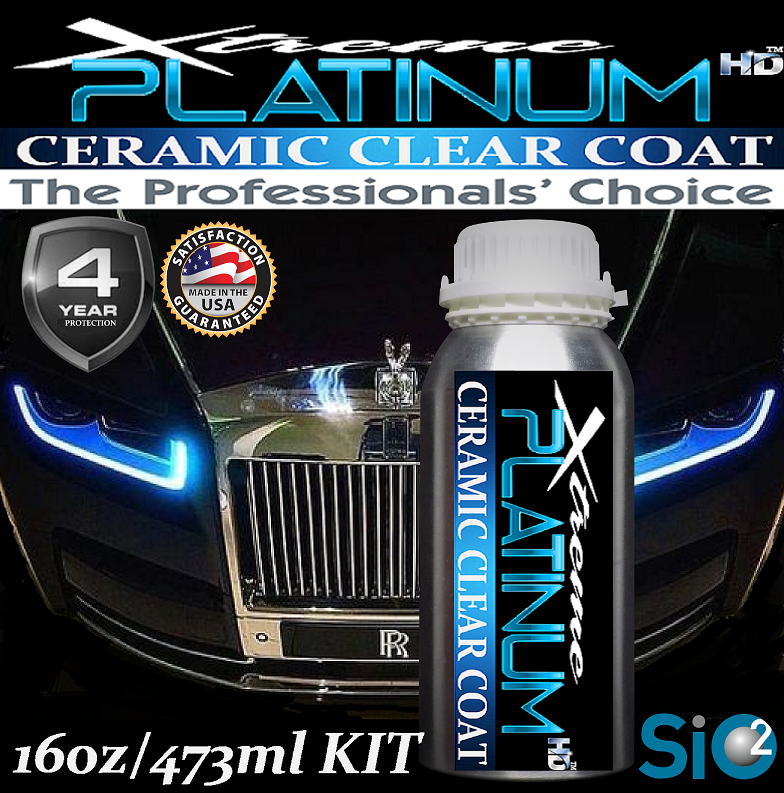 Xtreme PLATINUM Nano (4 YEAR) Ceramic Clear Coat 16oz/437ml