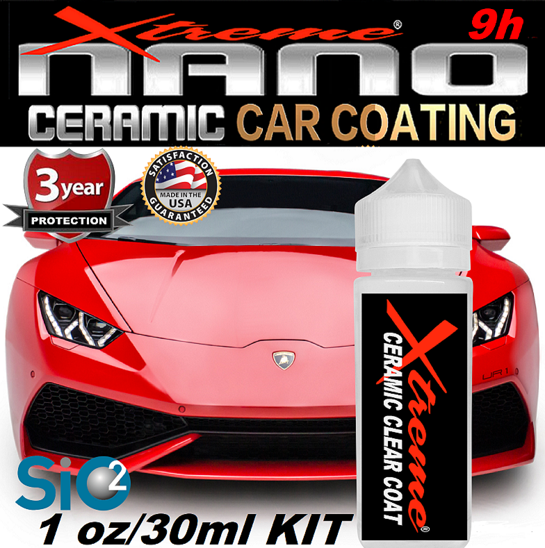 Xtreme Nano 9h (3 YEAR) Ceramic Clear Coat 1oz/30ml
